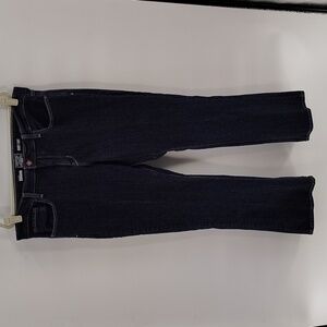 Levis Gold boot cut denim jeans totally shaping dark wash 20W stretch jeans